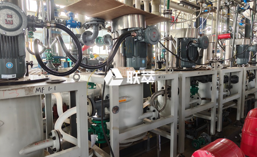有机胺日产5吨规模化生产中山东联萃LC系列离心萃取机的应用实践